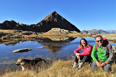 LAGHI GEMELLI, DELLA PAURA E DI VAL VEGIA, giro ad anello con tre cime dalla Conca di Mezzeno il 26 ott. 2019 - FOTOGALLERY